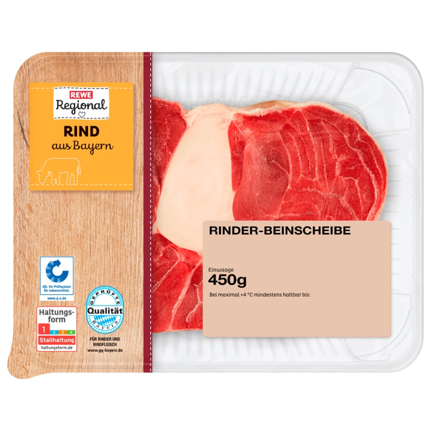 REWE Regional Rinder-Beinscheibe 450g